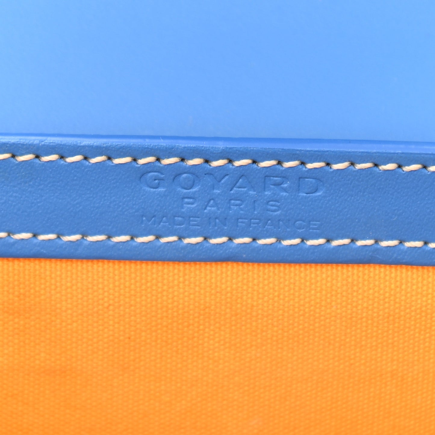 Goyardine Structure Mini Saigon Sky Blue