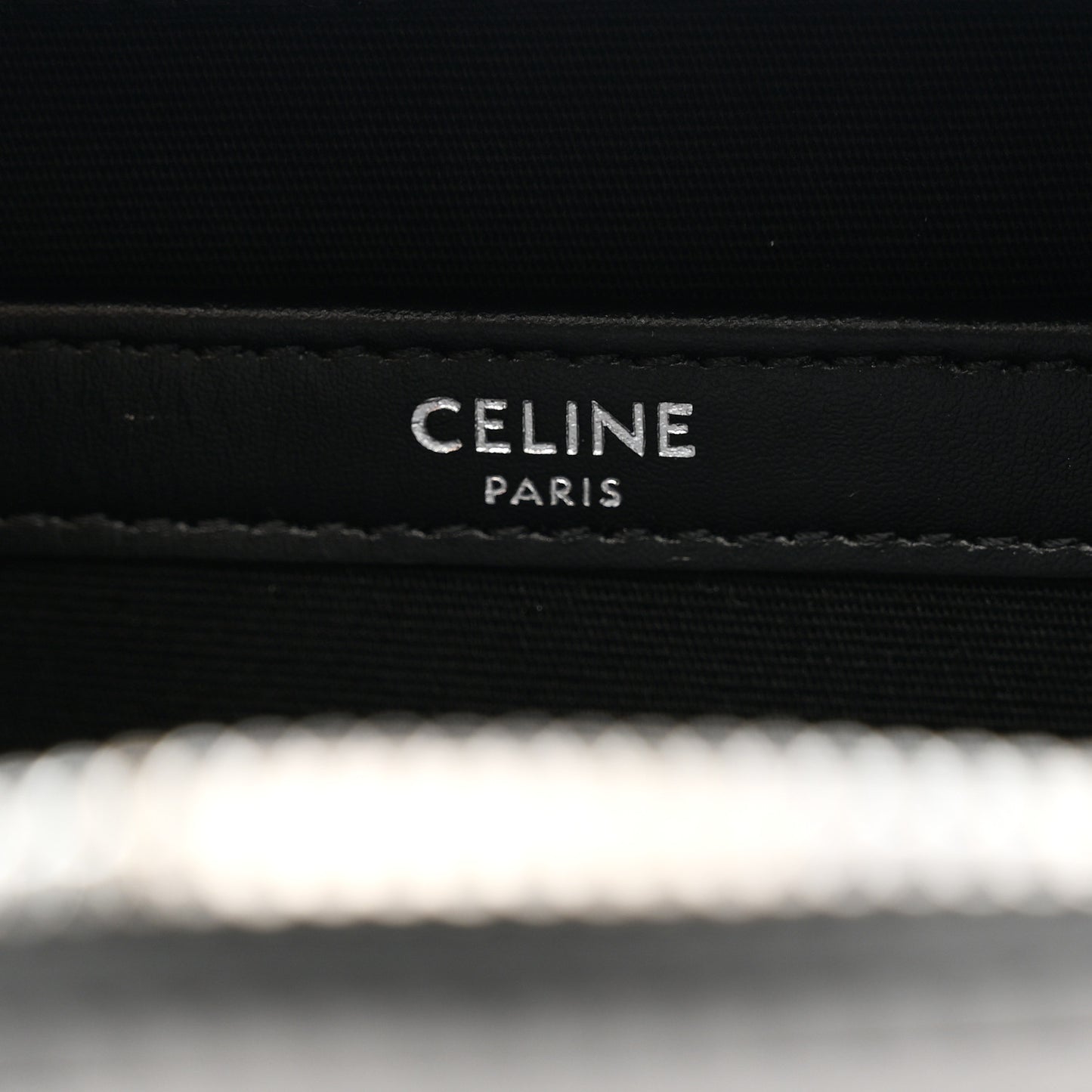 Triomphe Canvas Top Handle Messenger Box Black