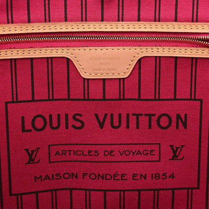 Louis Vuitton Monogram Neo Neverfull MM Fuchsia 6 of 11