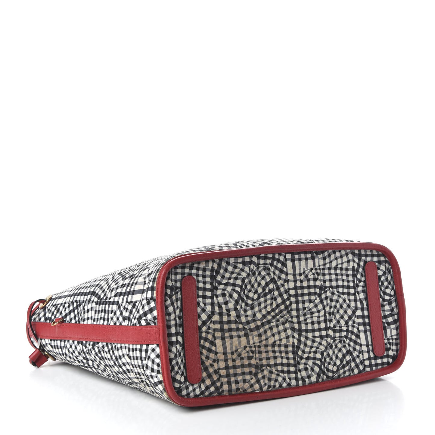 Visetos Medium Liz Reversible Shopper Tote Ruby Red