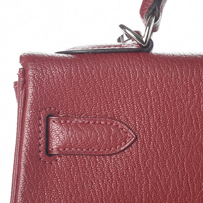 Hermes Chevre De Coromandel Kelly Retourne 32 Rouge H 36 of 38