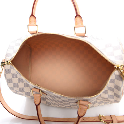 Louis Vuitton Damier Azur Speedy Bandouliere 35 6 of 10