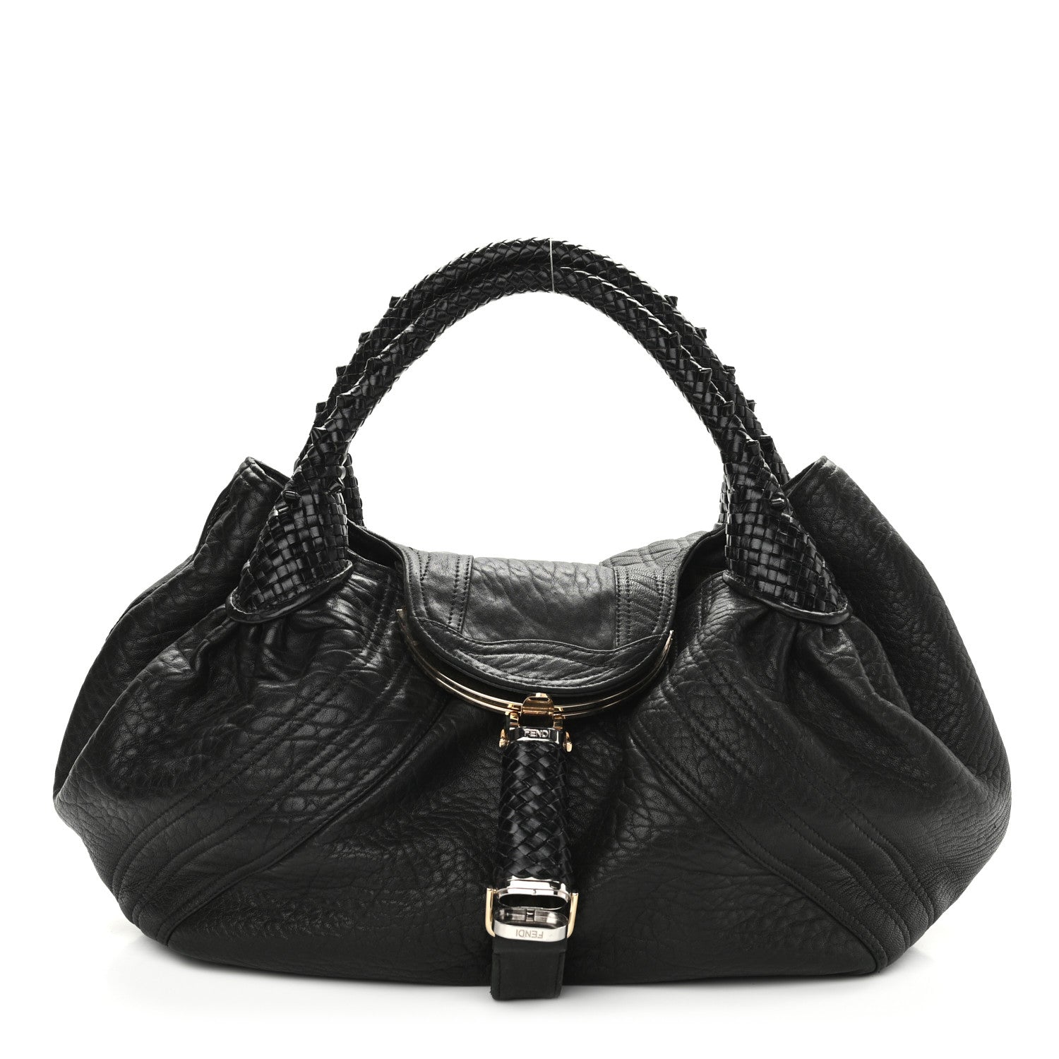Fendi Nappa Nuvolata Spy Black 1 of 10