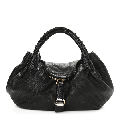 Fendi Nappa Nuvolata Spy Black 1 of 10