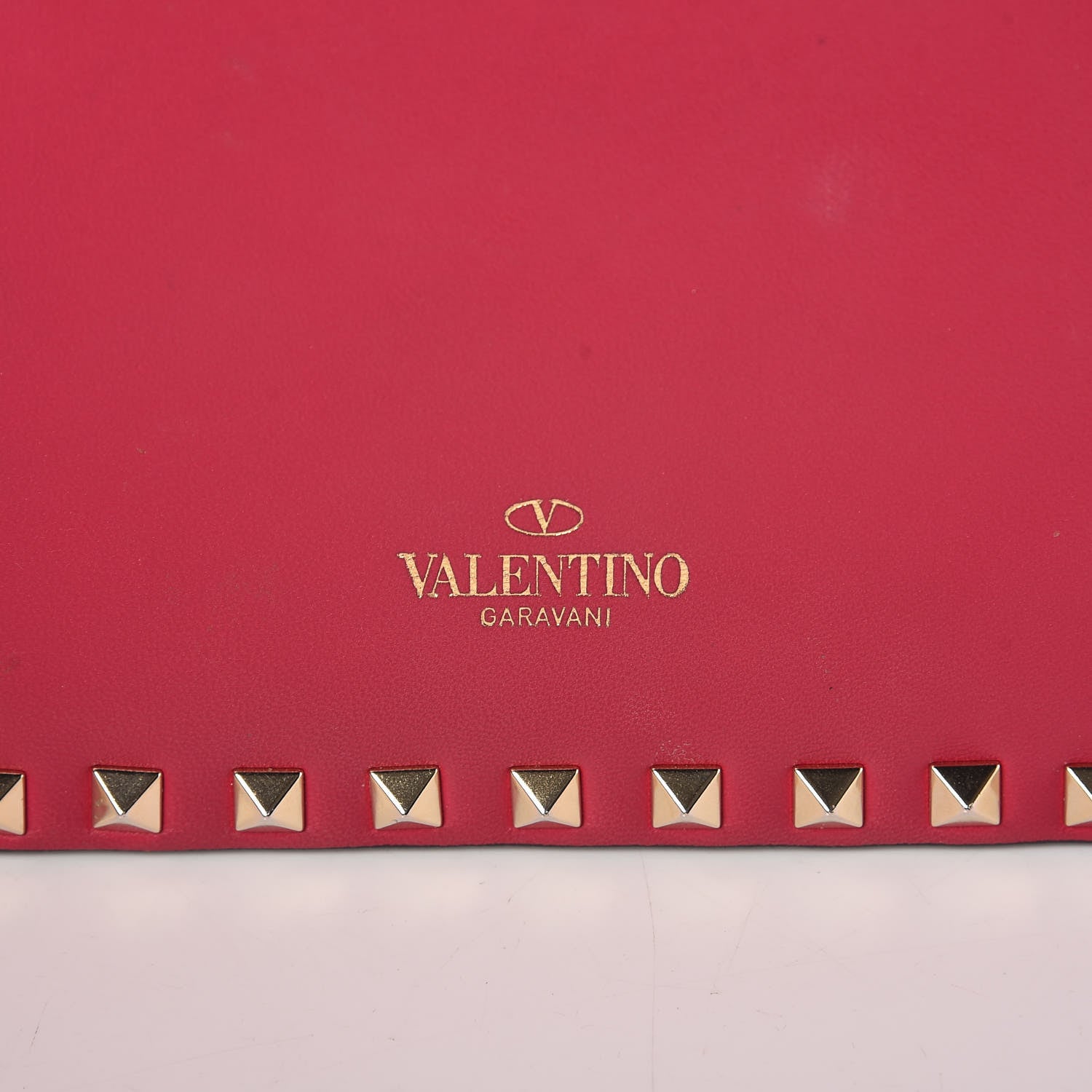 Valentino Garavani Nappa Rockstud Wristlet Clutch Cyclamin 6 of 10