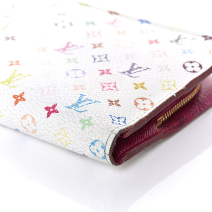 Louis Vuitton Monogram Multicolor Insolite Wallet White Figue 8 of 13