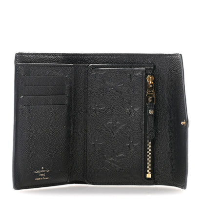 Louis Vuitton Empreinte Compact Curieuse Wallet Black 5 of 9