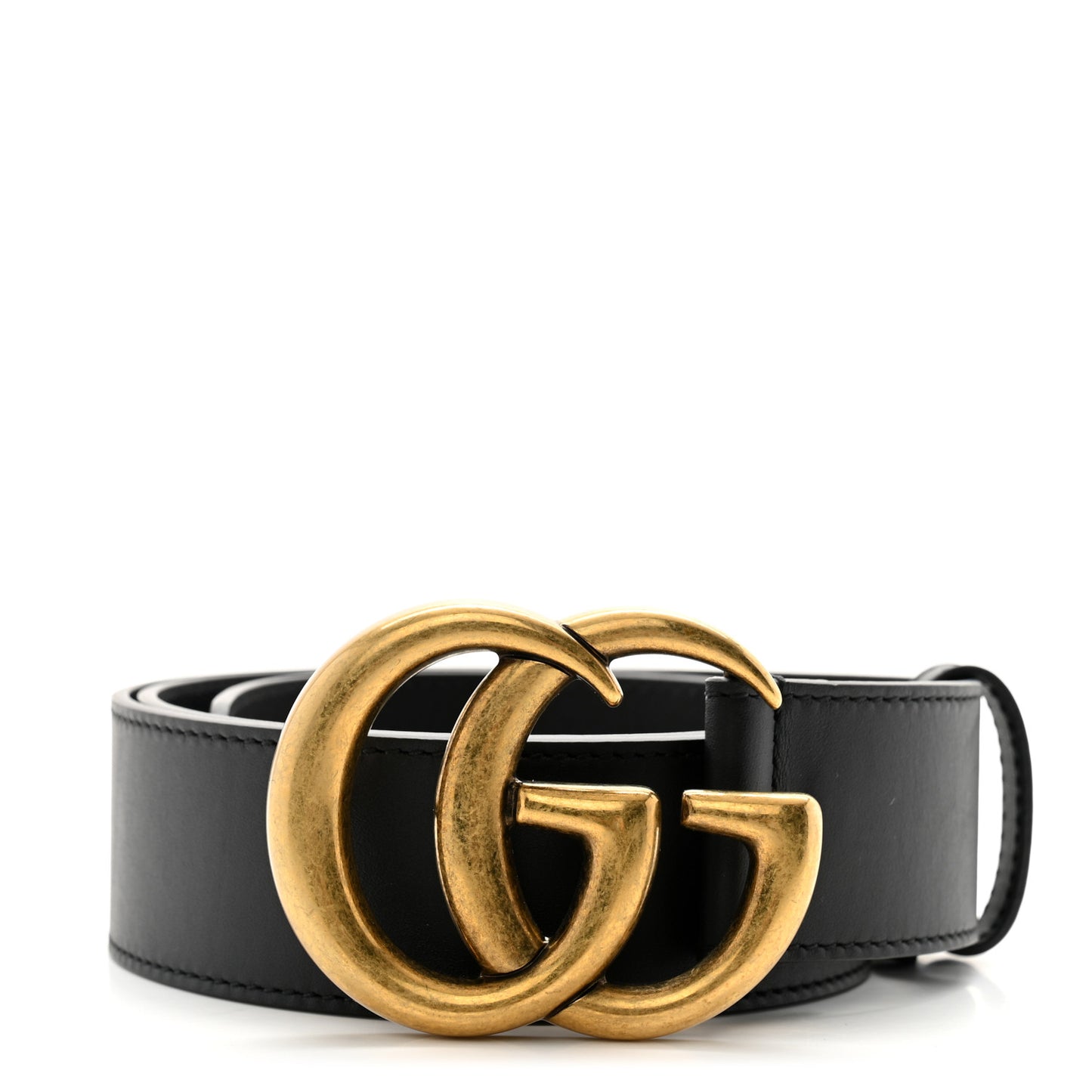 Calfskin Double G 20mm Belt 85 34 Black