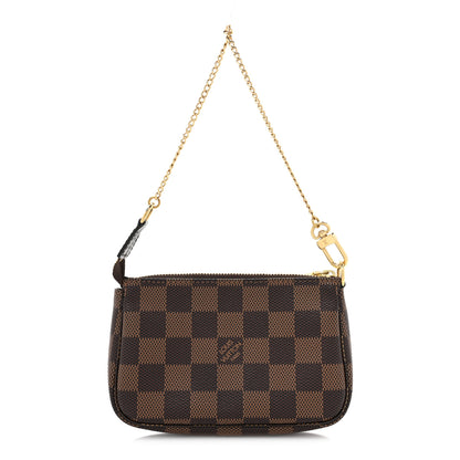 Louis Vuitton Damier Ebene Mini Pochette Accessories 1 of 9