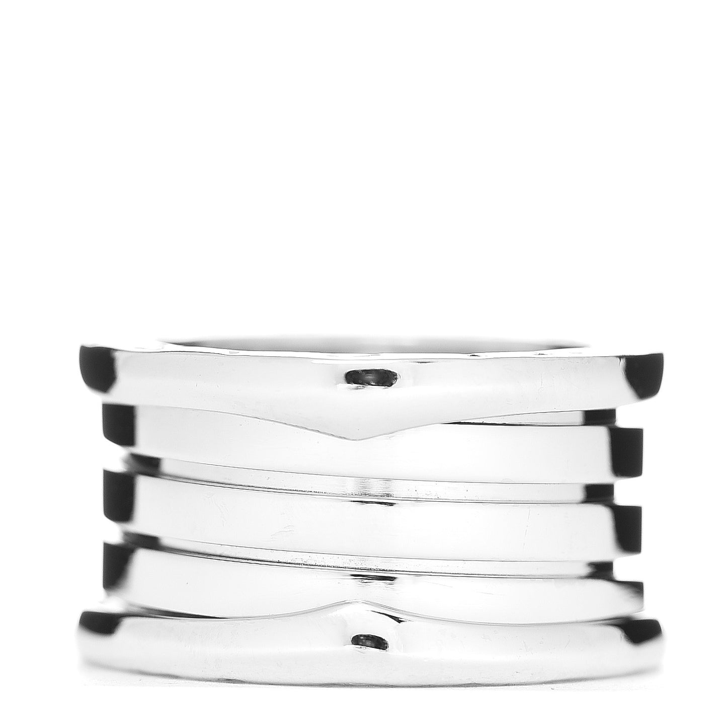 18K White Gold B.Zero1 Four-Band Ring 49 4.75
