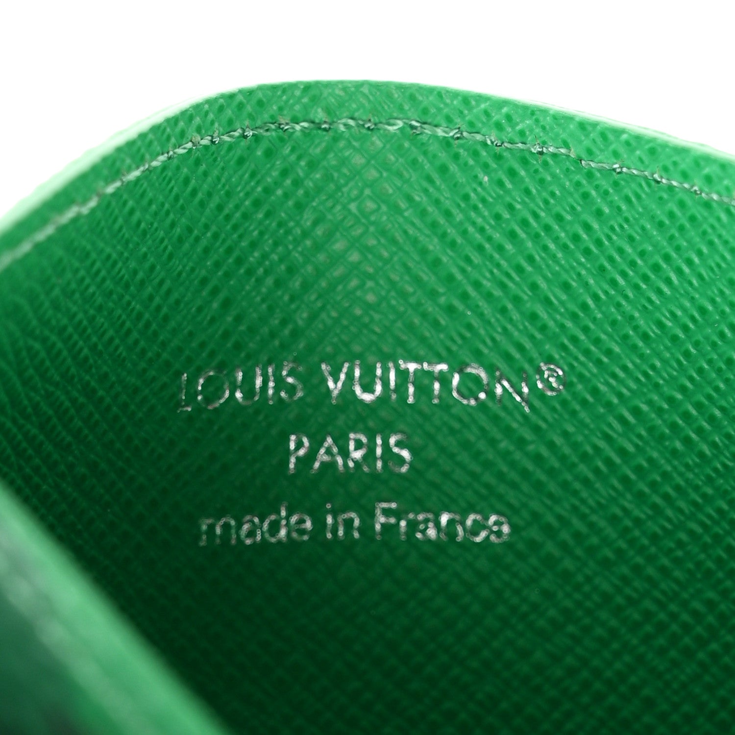 Louis Vuitton Monogram Heritage Double Card Holder  Golf Green 6 of 7
