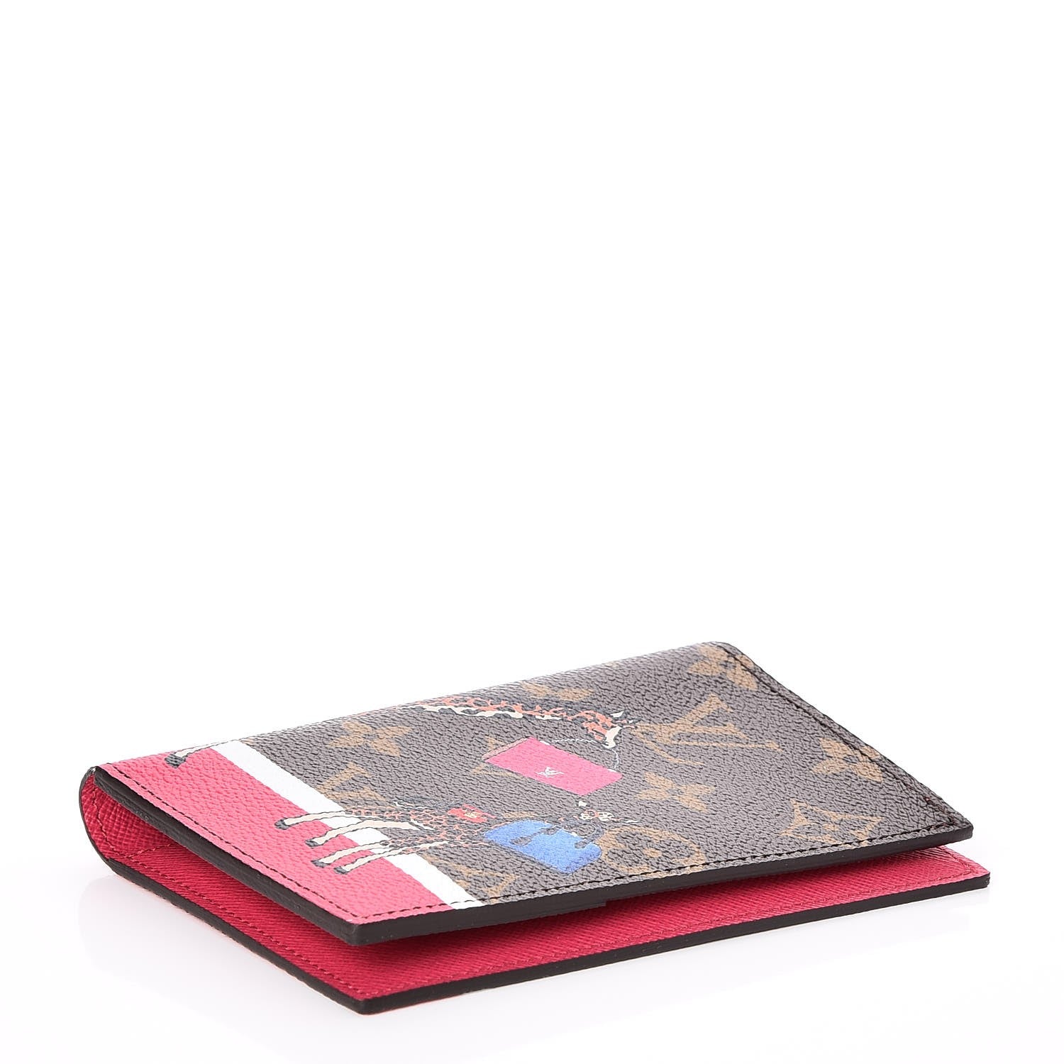 Louis Vuitton Monogram 2017 Christmas Animation Passport Cover 4 of 8