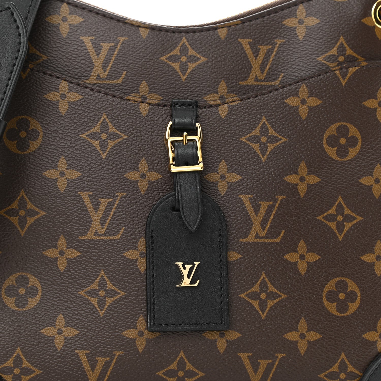 Louis Vuitton Monogram Odeon PM Black 7 of 7