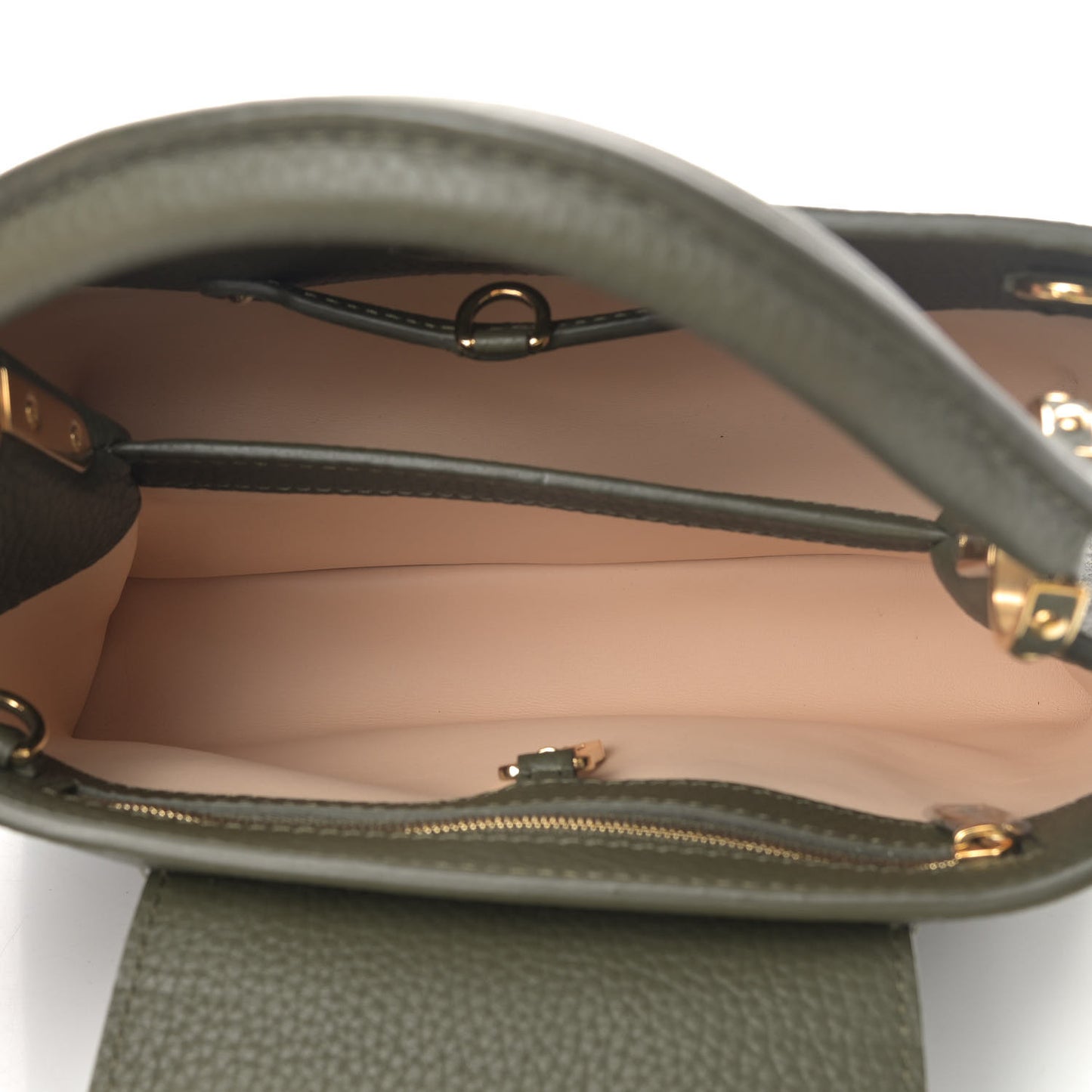 Taurillon Flowers Capucines BB Khaki