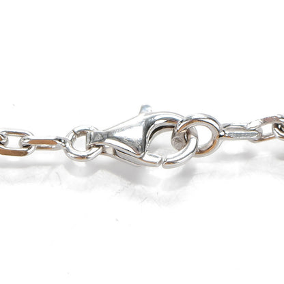 Van Cleef & Arpels 18K White Gold Mother of Pearl 5 Motifs Vintage Alhambra Bracelet 4 of 4
