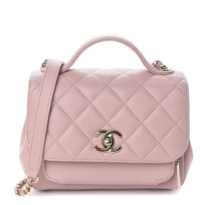 Chanel Caviar Quilted Mini Business Affinity Flap Light Pink 1 of 10