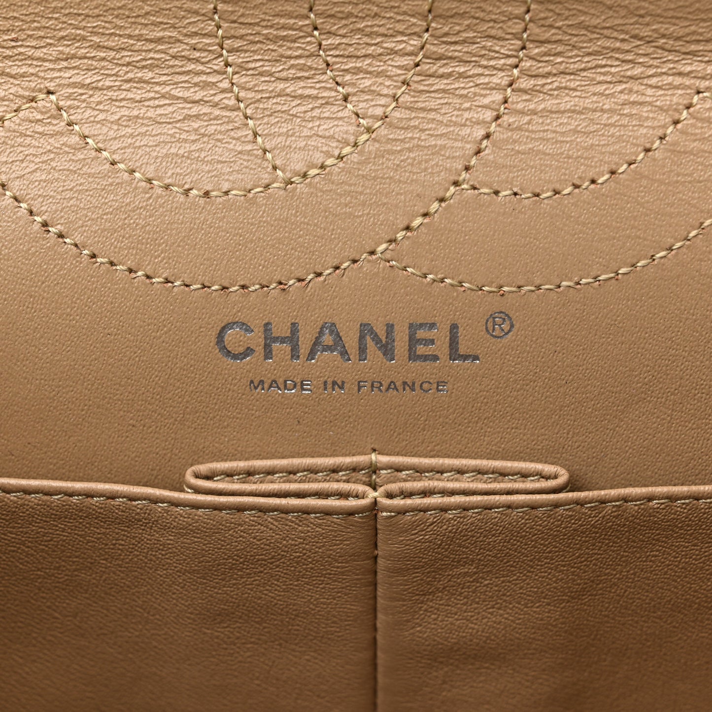 Metallic Aged Calfskin Quilted 2.55 Reissue 226 Flap Gold
