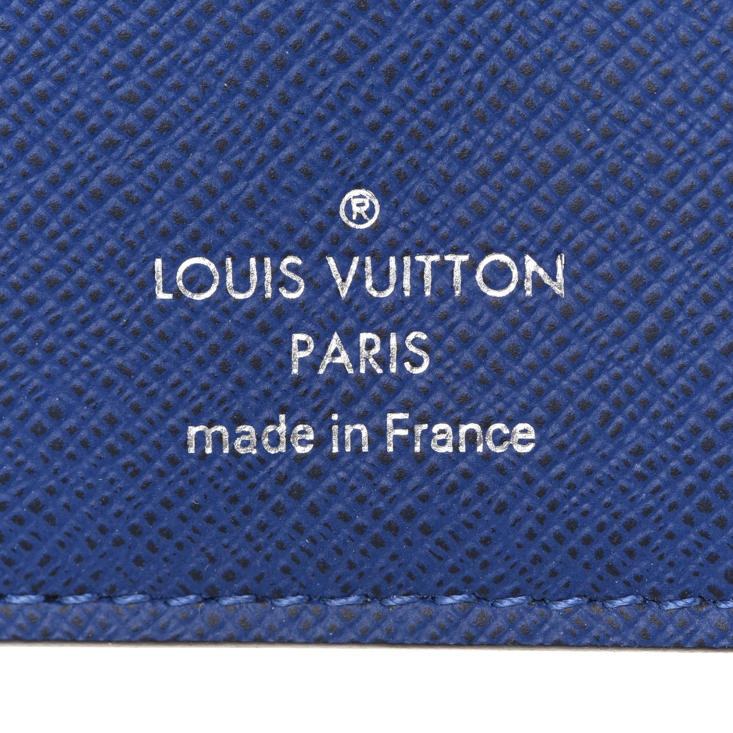 Louis Vuitton Monogram Outdoor Slender Wallet Blue 6 of 8