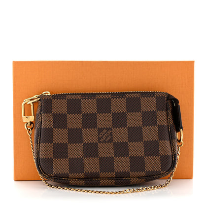 Louis Vuitton Damier Ebene Mini Pochette Accessories 8 of 8