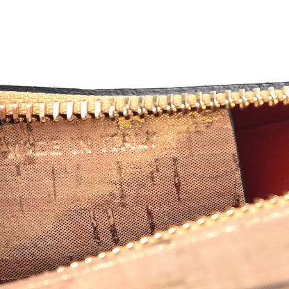 Christian Louboutin Metallic Liege Pepite Cork Mini Rubylou Crossbody Gold 9 of 11