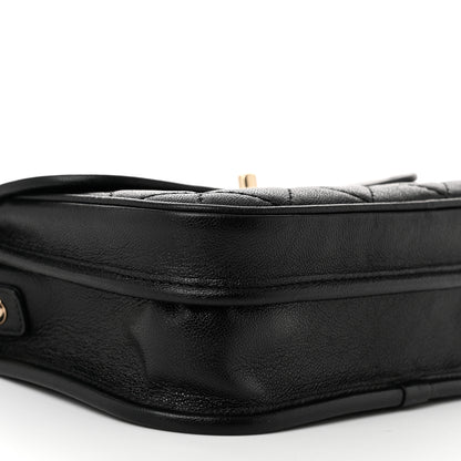 Chanel Caviar Quilted Round Messenger Flap Black 9 of 11