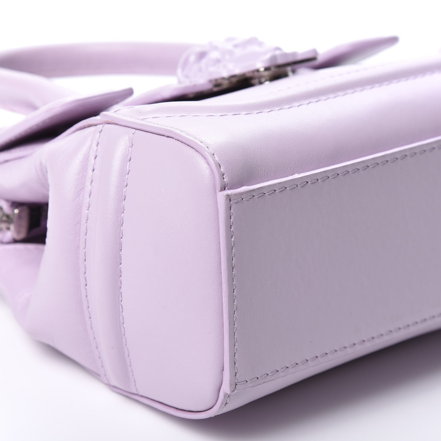 Versace Calfskin Small Palazzo Empire Bag Light Purple 6 of 9