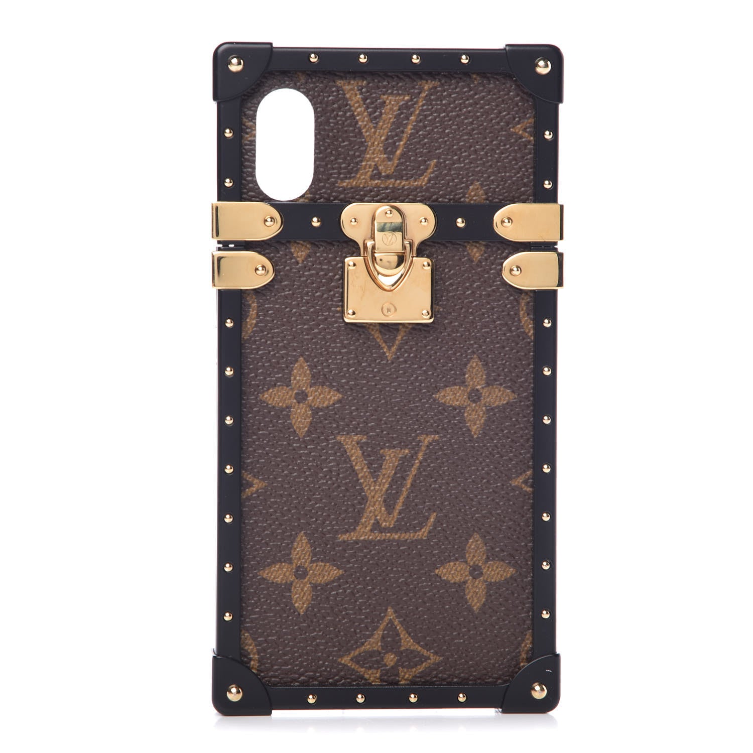 Louis Vuitton Monogram Eye-Trunk iPhone X Case 1 of 9