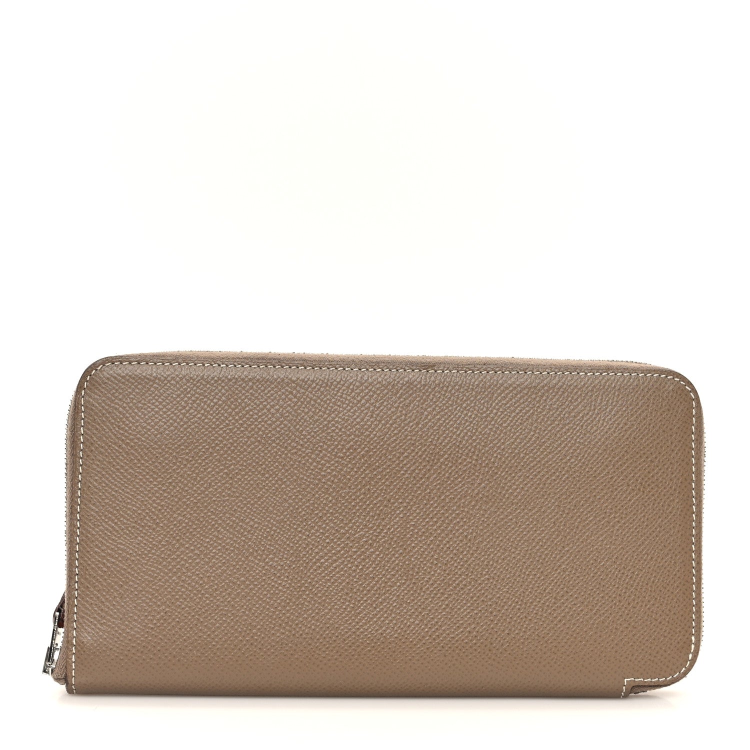 Hermes Epsom Silk'In Wallet Etoupe 1 of 7