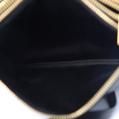 Celine Lambskin Small Trio Crossbody Bag Black 5 of 12