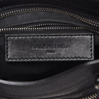 Balenciaga Chevre Silver Metallic Edge Hardware Mini City Black 7 of 10
