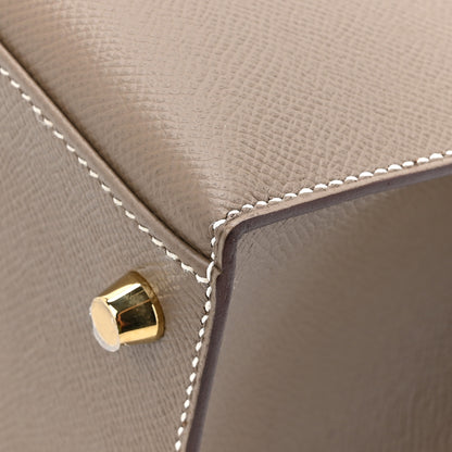 Hermes Epsom Kelly Sellier 28 Etoupe 11 of 14