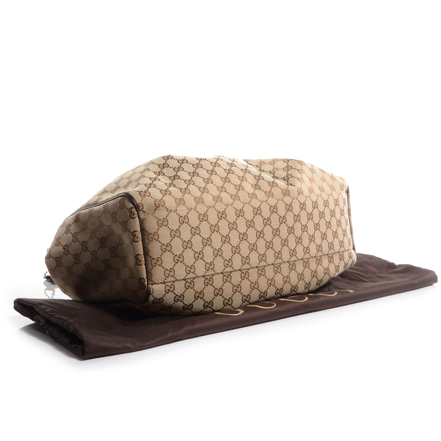Gucci Monogram Large Sukey Tote Brown 4 of 7