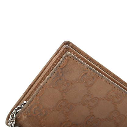 Gucci Guccissima Twins Continental Flap Wallet Brown 11 of 14