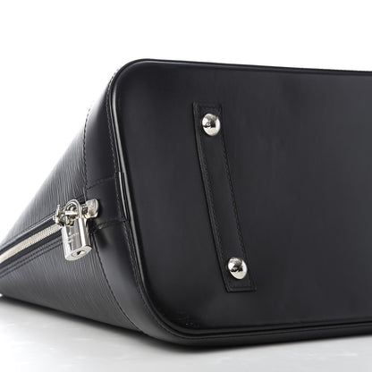 Louis Vuitton Epi Alma GM Black 6 of 8
