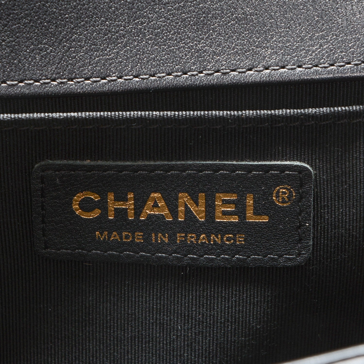 Chanel Calfskin Quilted Medium Boy Flap Black 6 of 7
