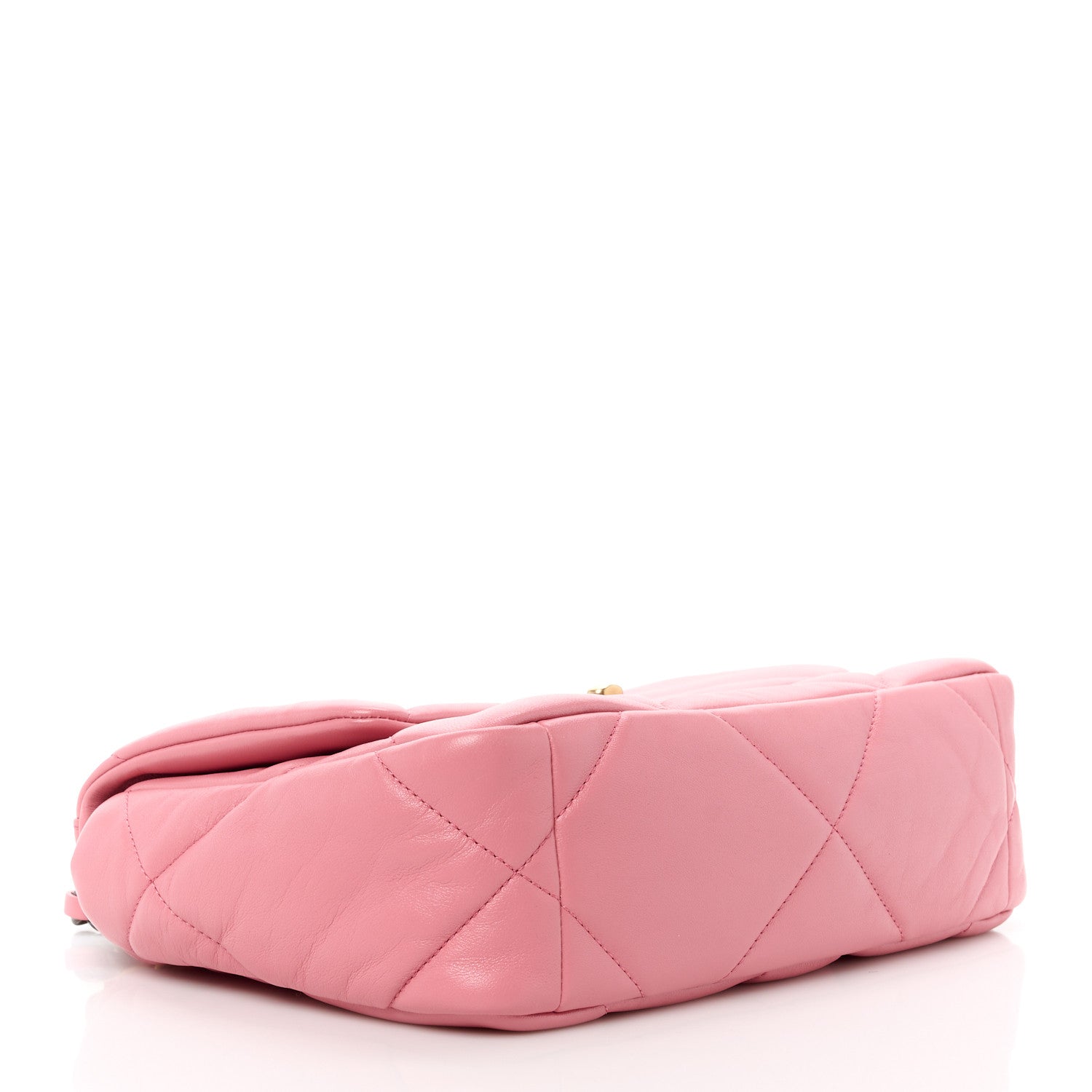 Chanel Lambskin Quilted Medium Chanel 19 Flap Pink 4 of 11