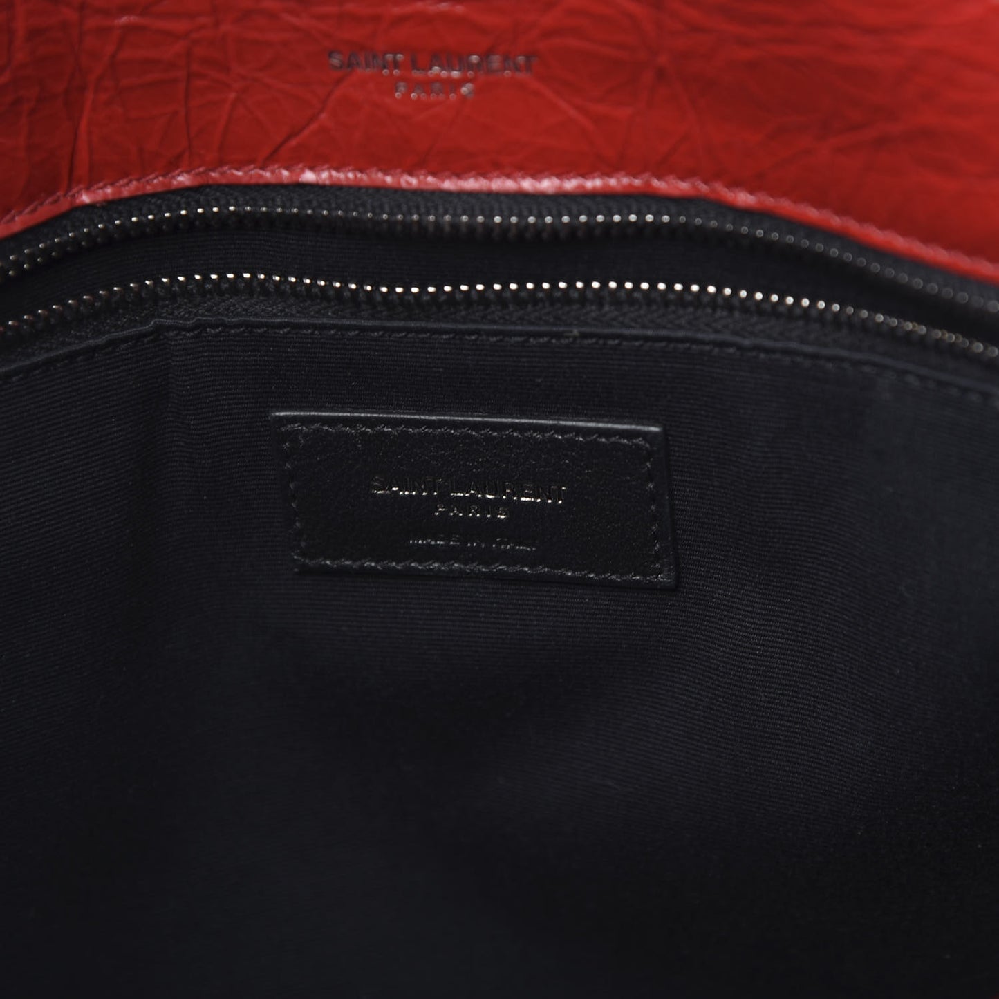 Crinkled Calfskin Matelasse Monogram Large Niki Chain Satchel Rouge Eros