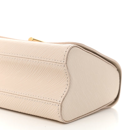 Louis Vuitton Epi Twist Braided Chain Shoulder Bag PM Quartz White 10 of 10