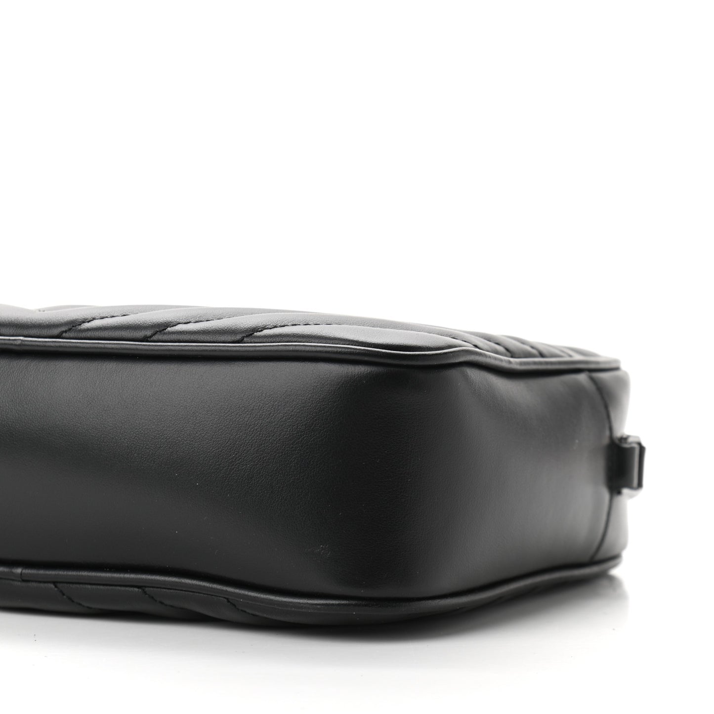 Calfskin Matelasse Monogram Lou Camera Bag Black