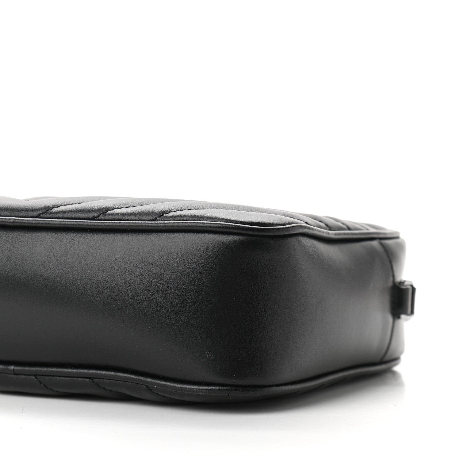 Saint Laurent Calfskin Matelasse Monogram Lou Camera Bag Black 9 of 9