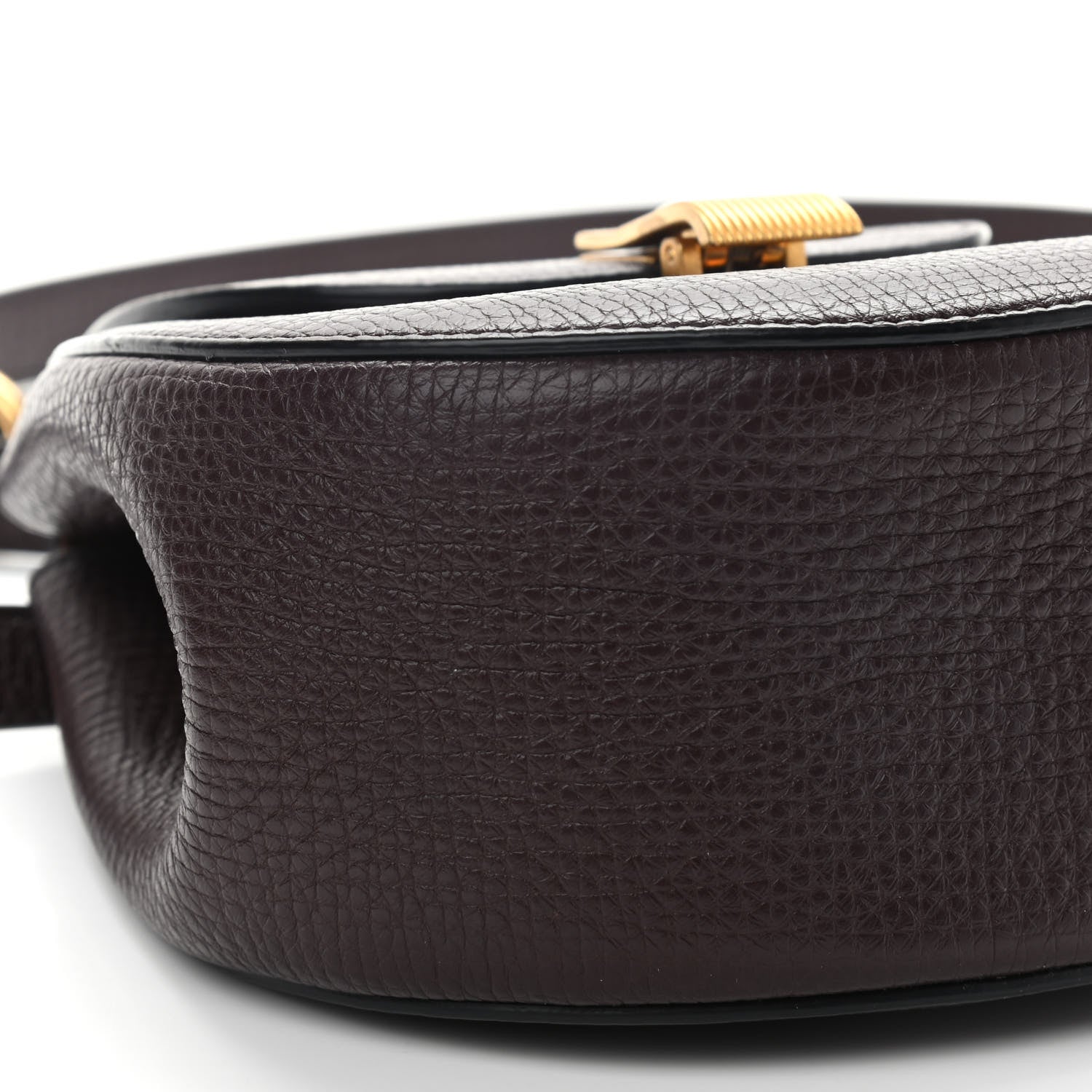 Bottega Veneta Palmellato Calfskin Rounded Belt Bag Oxblood 7 of 8