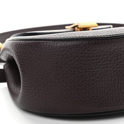Bottega Veneta Palmellato Calfskin Rounded Belt Bag Oxblood 7 of 8