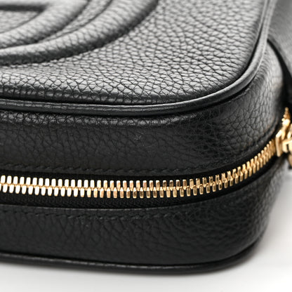 Gucci Pebbled Calfskin Small Soho Disco Bag Black 12 of 13