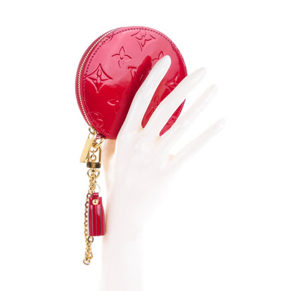 Louis Vuitton Vernis Chapeau Coin Purse Pomme D'Amour 2 of 7