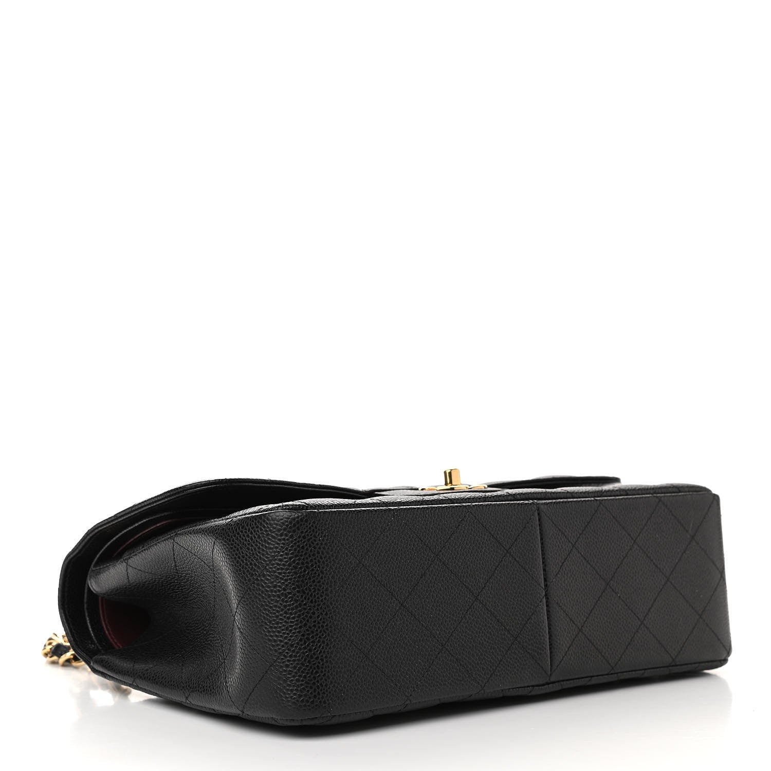 Chanel Caviar Quilted Jumbo Double Flap Black 4 of 11