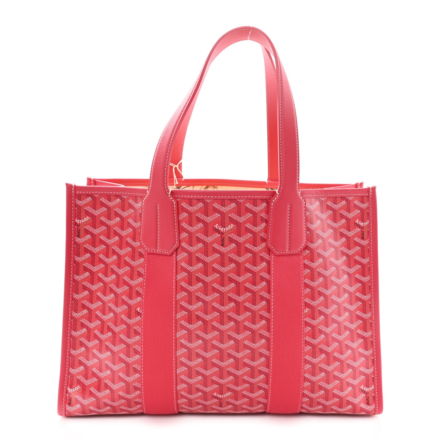 Goyardine Le Jardin Villette PM Tote Fuchsia