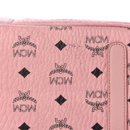 MCM Visetos Medium Liz Reversible Shopper Tote Soft Pink 13 of 15
