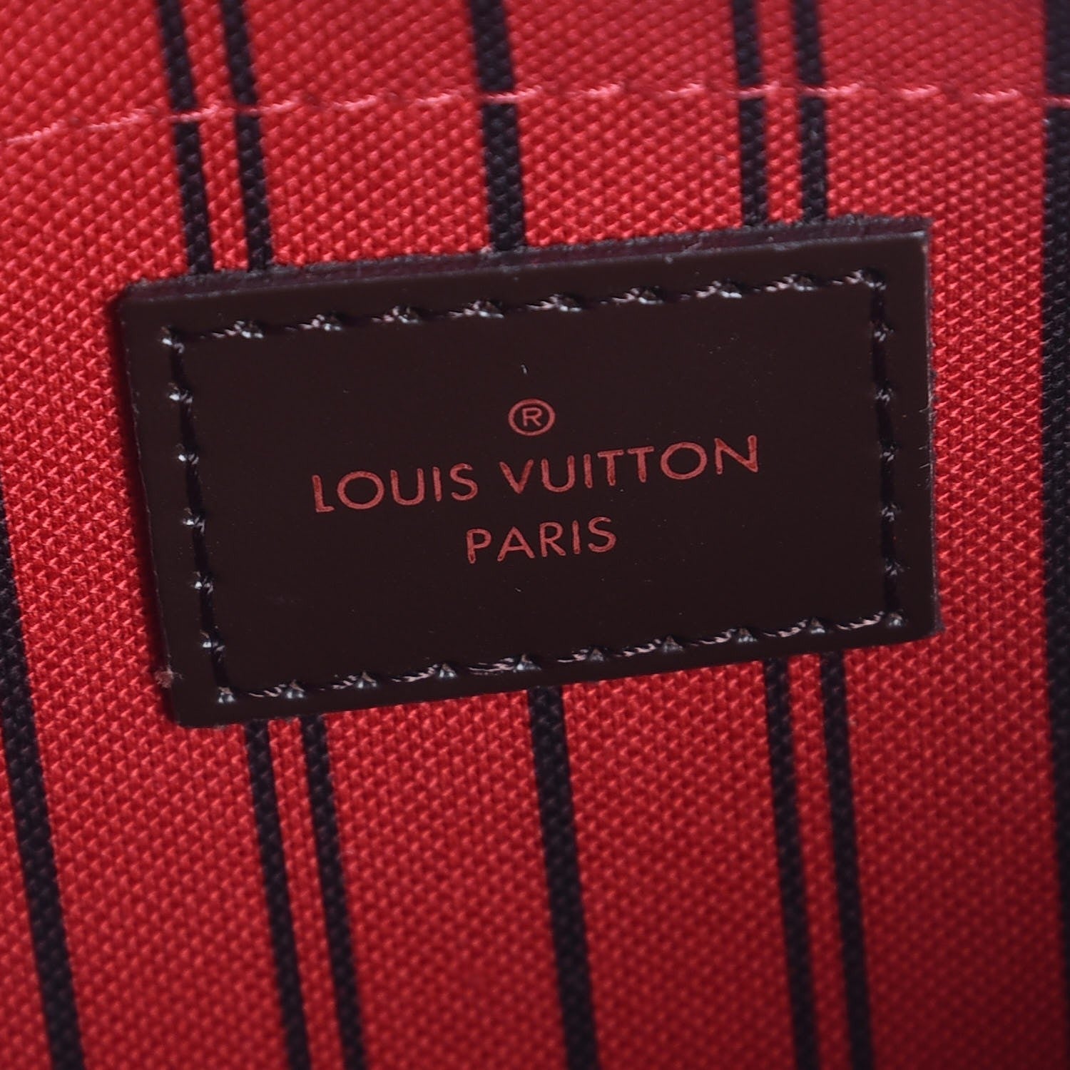 Louis Vuitton Damier Ebene Neverfull MM GM Pochette 6 of 7