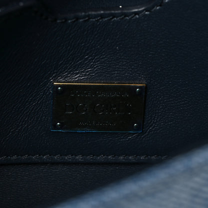 Dolce & Gabbana Denim DG Girls Shoulder Bag Blue 6 of 8