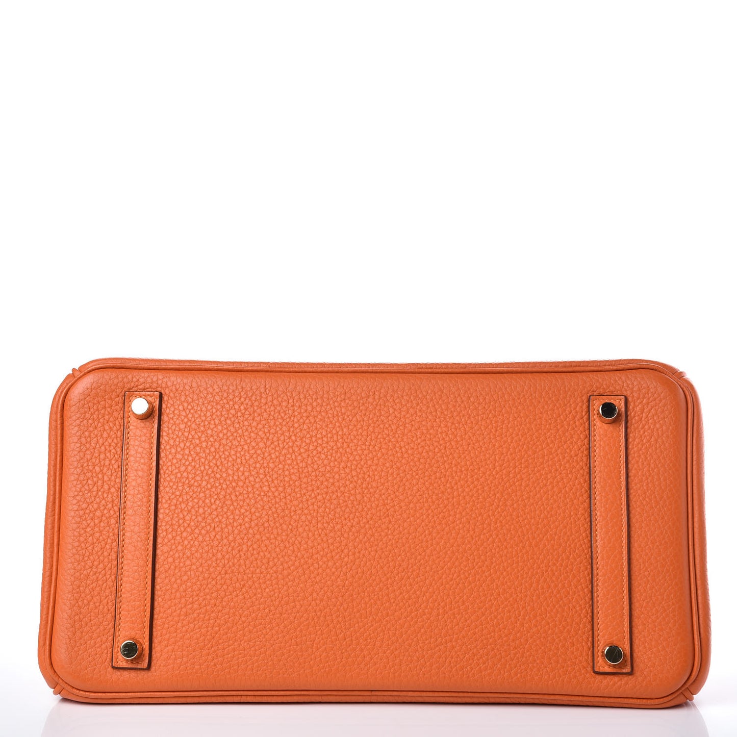 Taurillon Clemence Birkin 35 Orange